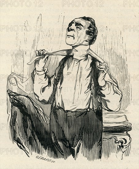 Illustration de "Le Dernier Jour d'un condamné", de Victor Hugo