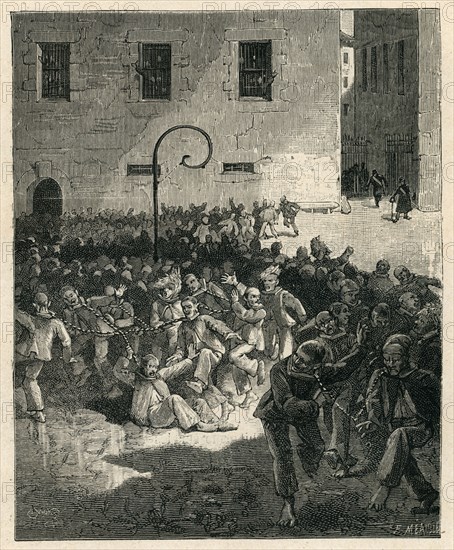 Illustration de "Le Dernier Jour d'un condamné", de Victor Hugo