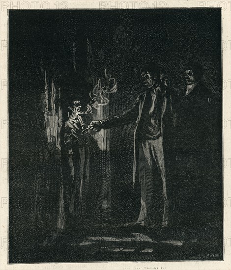 Illustration from 'Le Dernier Jour d'un condamné', by Victor Hugo