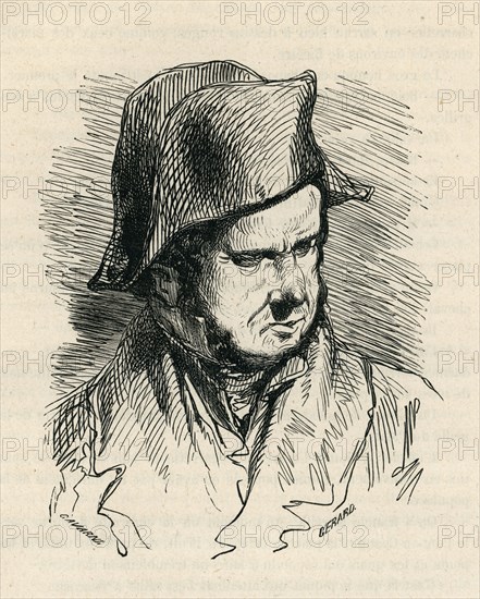 Illustration de "Le Dernier Jour d'un condamné", de Victor Hugo