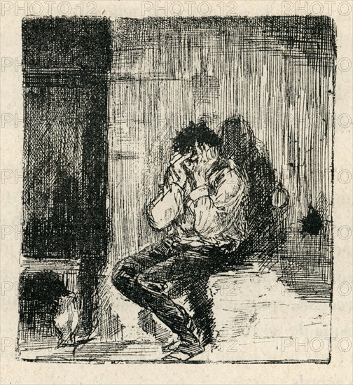 Illustration de "Le Dernier Jour d'un condamné", de Victor Hugo