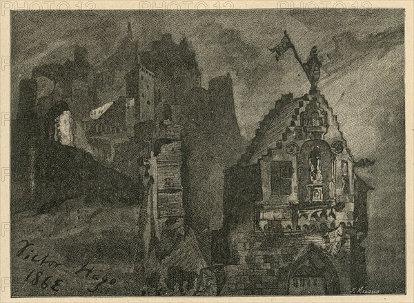 Illustration de "Le Rhin", de Victor Hugo