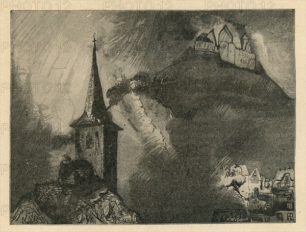 Illustration de "Le Rhin", de Victor Hugo