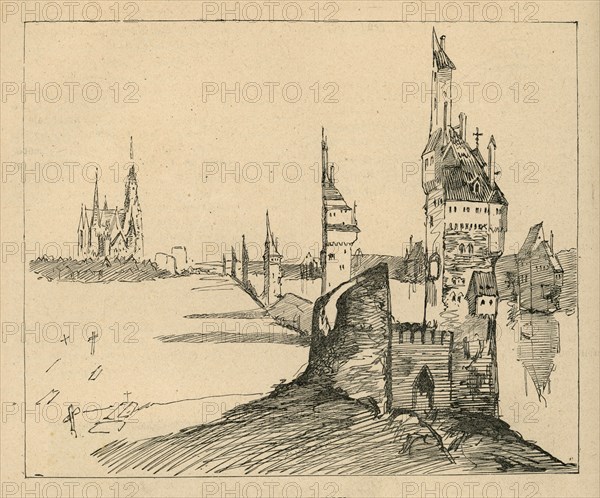 Illustration de "Le Rhin", de Victor Hugo