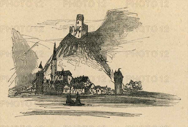 Illustration de "Le Rhin", de Victor Hugo