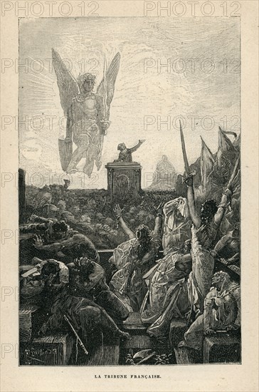 Illustration de "Napoléon le Petit", de Victor Hugo