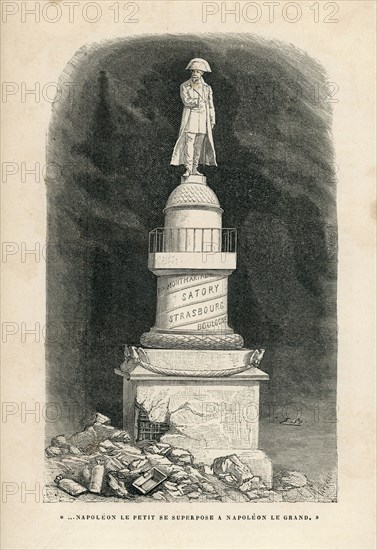 Illustration de "Napoléon le Petit", de Victor Hugo