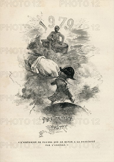 Illustration de "Napoléon le Petit", de Victor Hugo