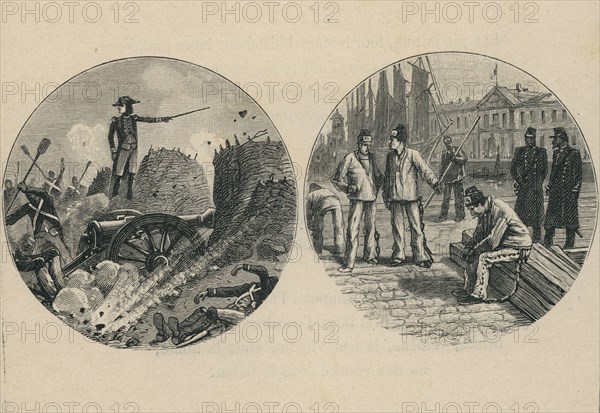 Illustration of "Les Châtiments", by Victor Hugo