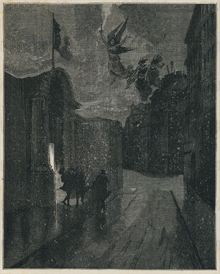 Illustration of "Les Châtiments", by Victor Hugo