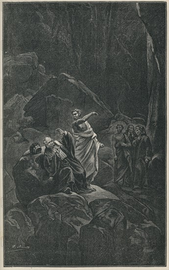 Illustration de "Les Châtiments", de Victor Hugo