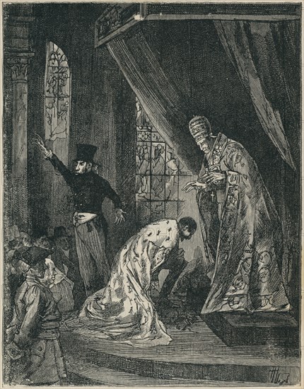 Illustration of "Les Châtiments", by Victor Hugo