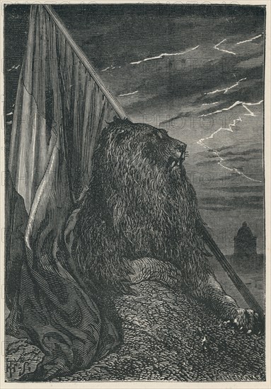 Illustration of "Les Châtiments", by Victor Hugo