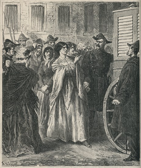 Illustration of "Les Châtiments", by Victor Hugo