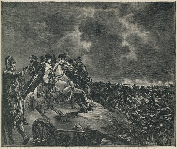 Illustration of "Les Châtiments", by Victor Hugo