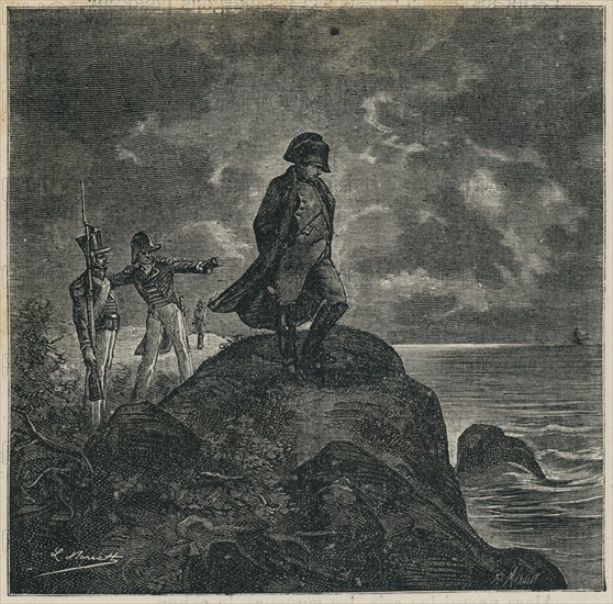 Illustration of "Les Châtiments", by Victor Hugo