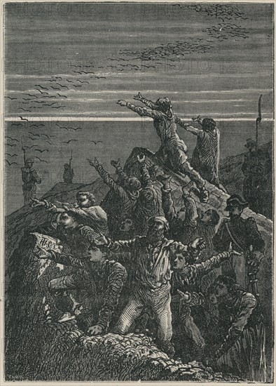 Illustration de "Les Châtiments", de Victor Hugo