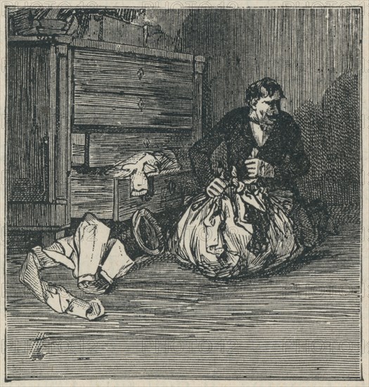 Illustration of "Les Châtiments", by Victor Hugo