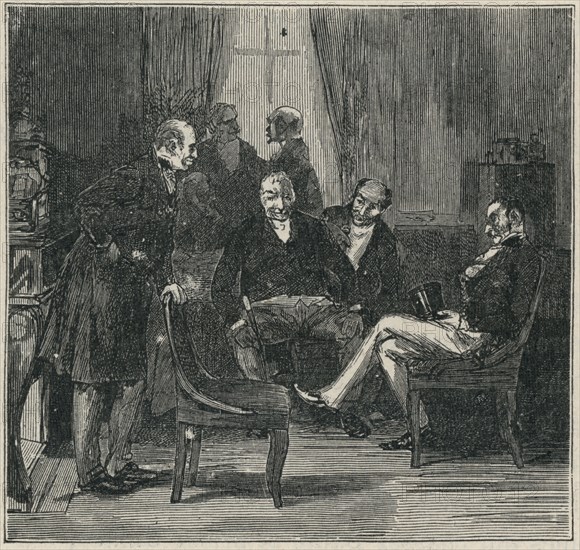 Illustration of "Les Châtiments", by Victor Hugo