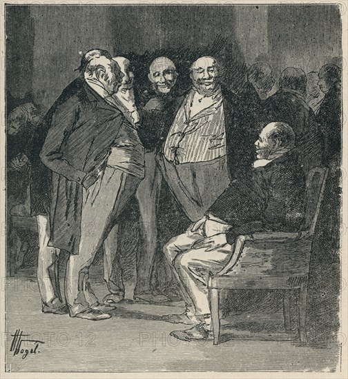 Illustration of "Les Châtiments", by Victor Hugo