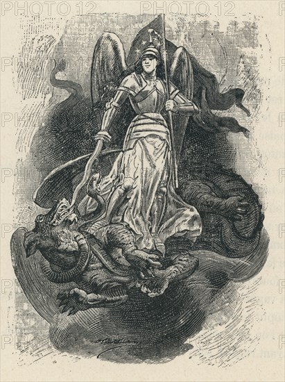 Illustration de "Les Châtiments", de Victor Hugo