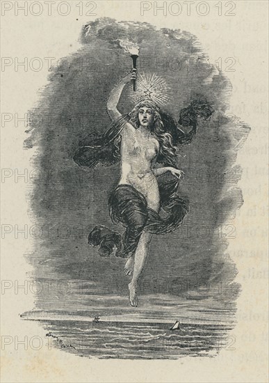 Illustration de "Les Châtiments", de Victor Hugo