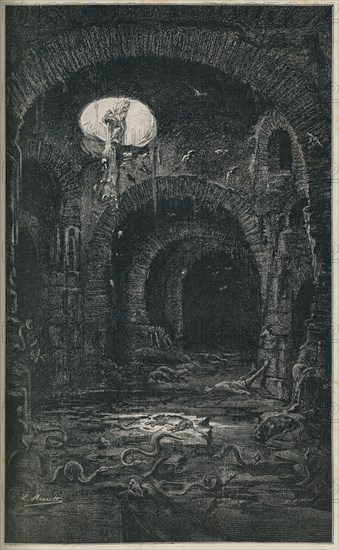 Illustration of "Les Châtiments", by Victor Hugo