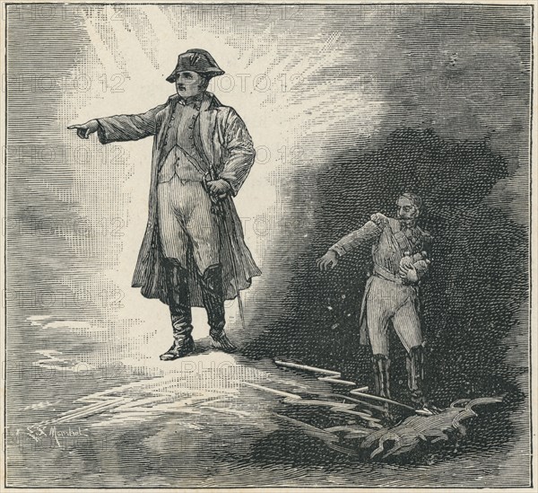 Illustration of "Les Châtiments", by Victor Hugo