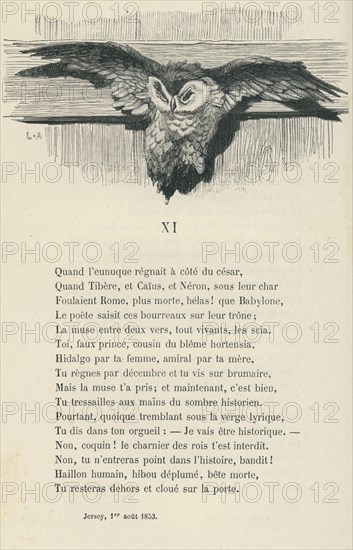 Illustration de "Les Châtiments", de Victor Hugo