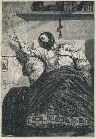 Illustration de "Les Châtiments", de Victor Hugo