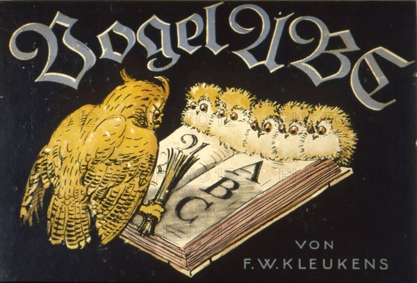 German alphabet book