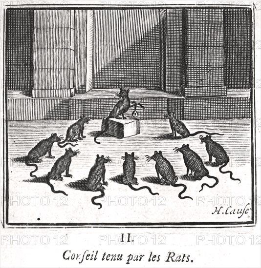 Conseil tenu par les Rats