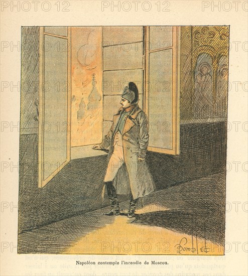 L'incendie de Moscou, 1812