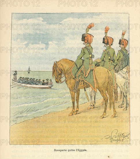 Bonaparte quitte l'Egypte, 23 août 1799
