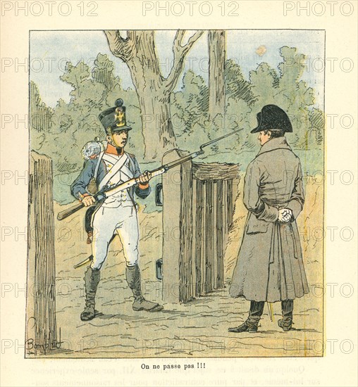 Obéissance des troupes de Napoléon Ier