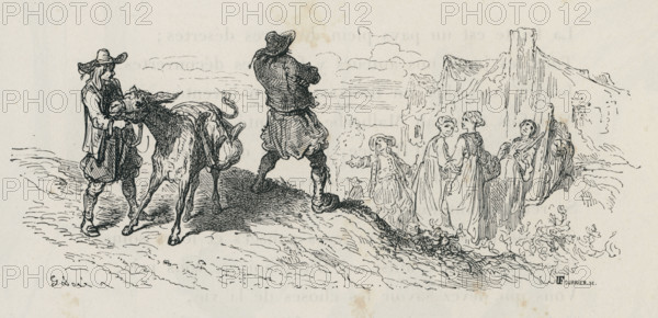 Fable "Le Meunier, son fils et l'âne"