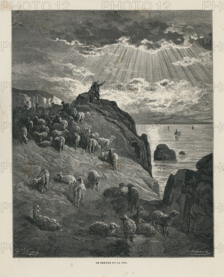Fable "Le Berger et la Mer"