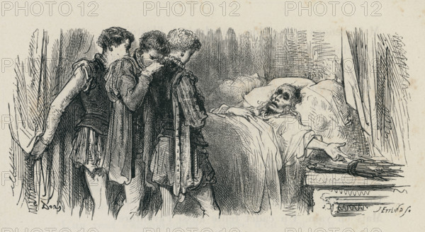 Fable "Le Vieillard et ses enfants"