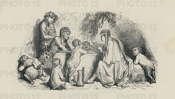 Fable "Le Satyre et le passant"