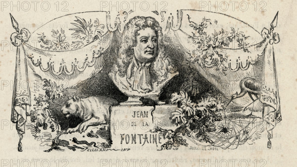 Portrait of Jean de La Fontaine