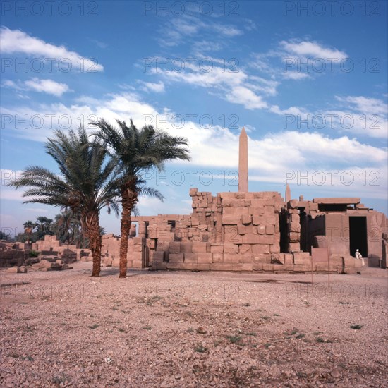 Karnak, Temple d’Amon-Rê,  temple d’Hatshepsout