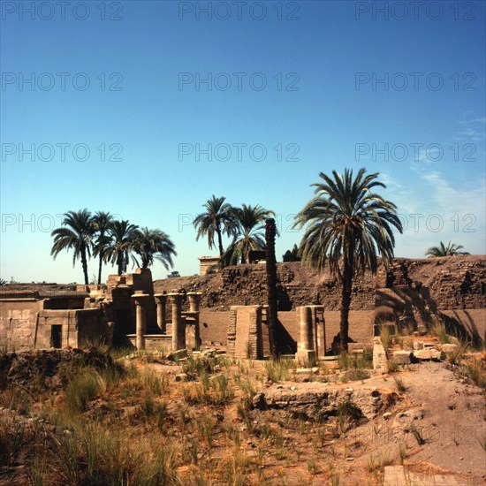 Karnak, Temple d’Amon-Rê, temple de Ptah, entrée du temple