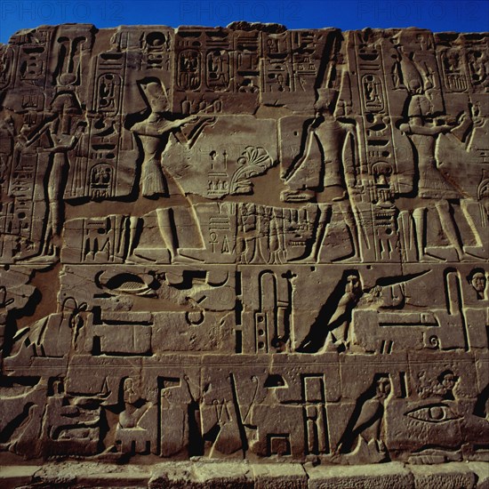 Karnak, Mur d’enceinte sud du temple d’Amon-Rê