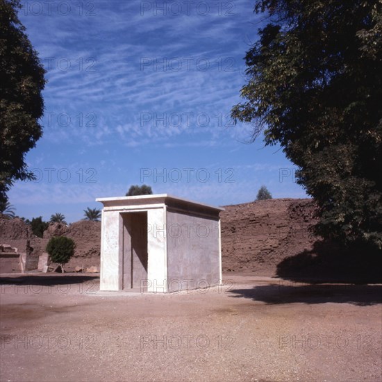 Karnak, Temple d’Amon-Rê, sanctuaire de barque d’Aménophis I