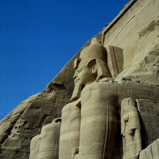 Abou-Simbel, Grand temple de Ramsès II