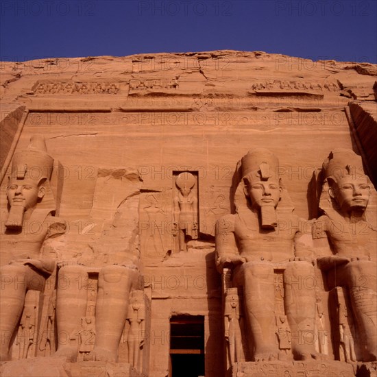 Abou-Simbel, Grand temple de Ramsès II