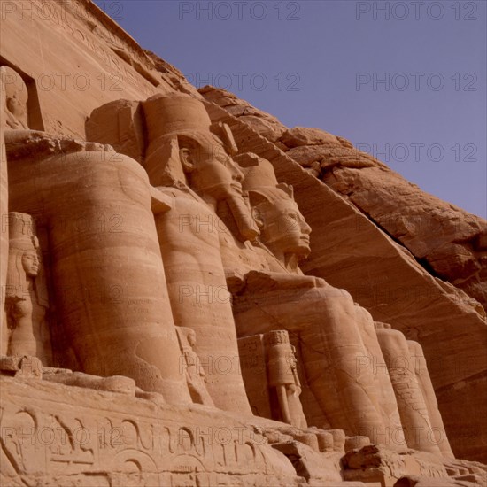 Abou-Simbel, Grand temple de Ramsès II