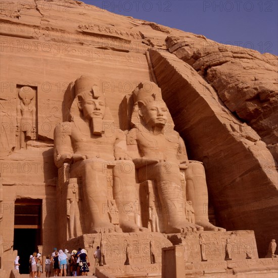 Abu Simbel, Large temple of Ramses II