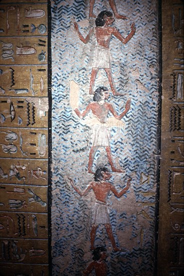 Tomb of Taousert, Drowned men