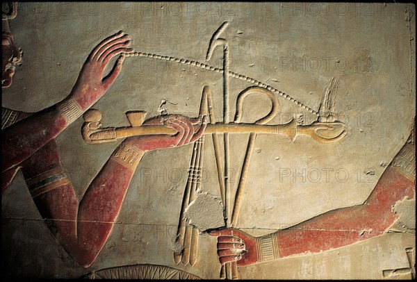 Abydos, Offering of the king and the god